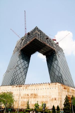 2008년 4월 공사 진행 중