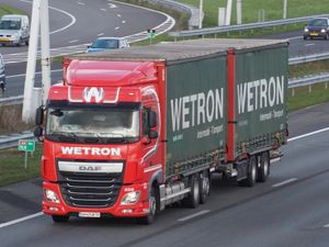 DAF 웨트론 복합 운송