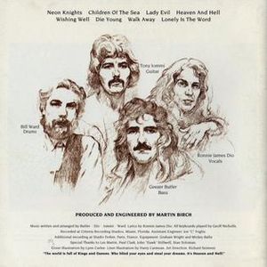 해리 카민이 그린 뒷면 커버 아트