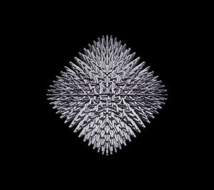 사각형 기반 프랙탈 구조 예시