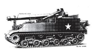 M43 8인치 GMC(US WD. TM-9-335 8-Inch Howitzer M2, May 1947.)