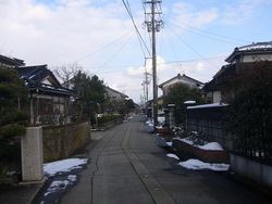 오미즈의 거리 풍경