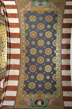 라자로 예배당 천장