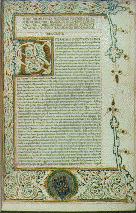 대 플리니의 박물지, 인쇄업자 니콜라 장송, 1476