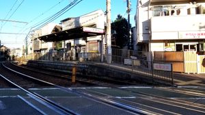 미노와바시 방면 홈 (2018년 12월)