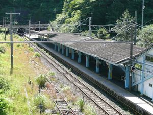 2012년 5월 상공에서 본 승강장