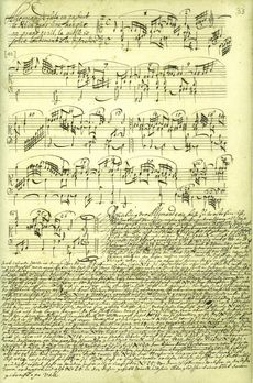 라인강을 배를 타고 건너는 동안 큰 위험에 처한 알르망드. 각 설명과 함께 번호가 매겨진 26개의 구절에 주목하라.