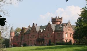 무다우 근처 영국식 발트라이닝겐 성