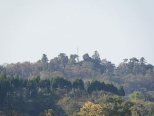 덴진 산성(天神山城址) 산정부 동쪽