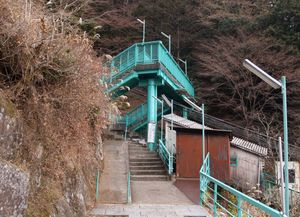 오야마데라역 입구