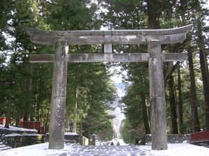 닛코 동조궁 도리이