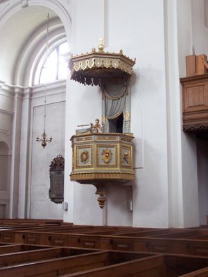 프레드릭스쉬르칸 교회의 강대