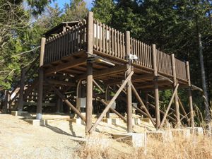 운해 전망대의 전망 데크