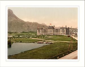 말로야 팰리스 쿠어살 옛 우편엽서