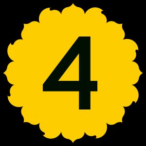 캔자스주도 4번 국도 표지판