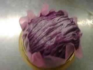 자색 고구마 사용