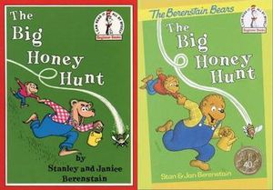 The Big Honey Hunt의 1962년 초판(왼쪽)과 2002년 재발행판