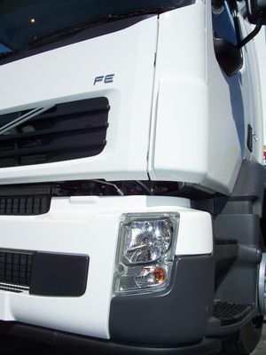 볼보 FE 근접 촬영