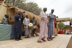북 카메룬 악기 연주자