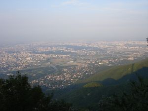 소피아 동부에서 바라본 풍경