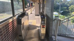 사사베역 개찰구