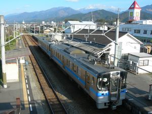 승강장 (2008년, 타마노에 방면)