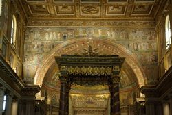 대성전 내부 모자이크