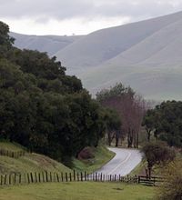 폭슨 캐니언 도로, 샌타마리아와 샌타이네스 밸리를 연결