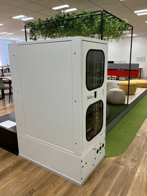 사무실에 설치된 마이크로 데이터 센터