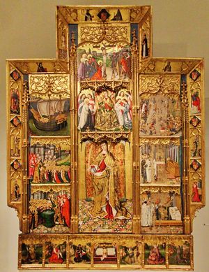 호안 레이샤크 – 성 우르술라와 11,000명의 성녀 제단화