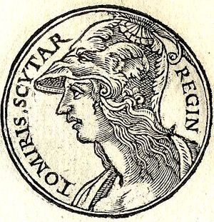 마사게타이 여왕 토미리스.