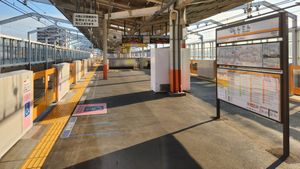 2023년 12월 승강장