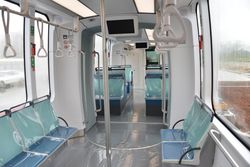 단하이 경전철 내장