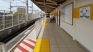 2번선 승강장（2021년 5월）