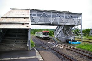 고향 은하선 리쿠베츠 철도의 CR70형 기동차