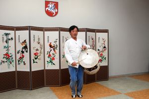 한글날 기념 행사. 문화 교육 및 기념 행사를 위한 다목적 공간으로 사용된다.