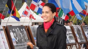 서울을 방문한 크리스티 루 스타우트