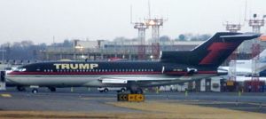 도널드 트럼프가 전용기로 사용했던 보잉 727-100