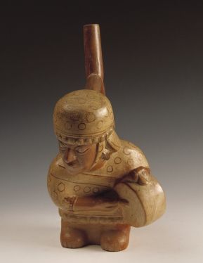 모체의 도공이 그린 북. 라르코 박물관 소장, 리마-페루