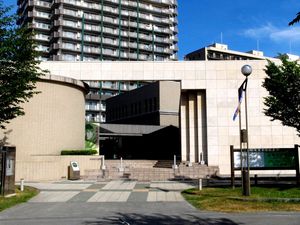 홋카이도립 문학관(2007년 1월)