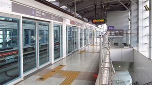 하행 승강장(2018년 3월)