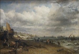 브라이턴의 체인 피어(Chain Pier, Brighton (painting)), 1826–27년, 캔버스에 유채, 테이트 브리튼, 런던.