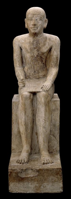 관리 메리의 석회암 조각상