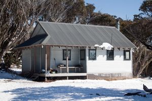 페더톱 산(Mount Feathertop)의 페더레이션 오두막