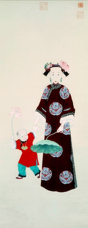 일상복 차림, 의주와 함께