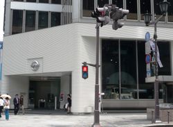 과거에 존재했던 닛산 긴자 갤러리 (2014년 3월 31일 폐관)