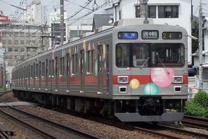 비눗방울 장식 (2005년 7월 2일 / 지유가오카역 - 덴엔초후역 간)