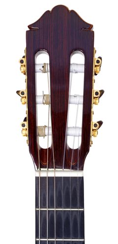 일반적인 클래식 기타의 헤드스톡