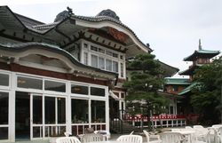 로케이션 장소 중 하나였던 후지야 호텔 (가나가와현 하코네마치)