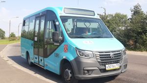 러시아의 가젤 시티 부분 저상 마슈르트카